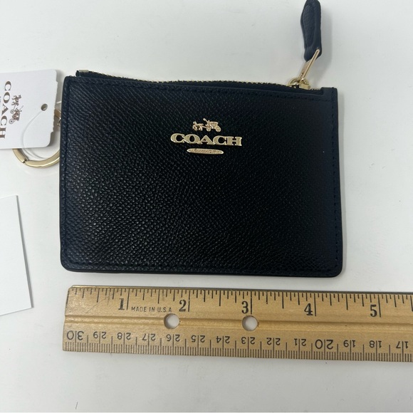 NWT Coach Mini Skinny ID Card Case Key Wallet - Picture 10 of 12